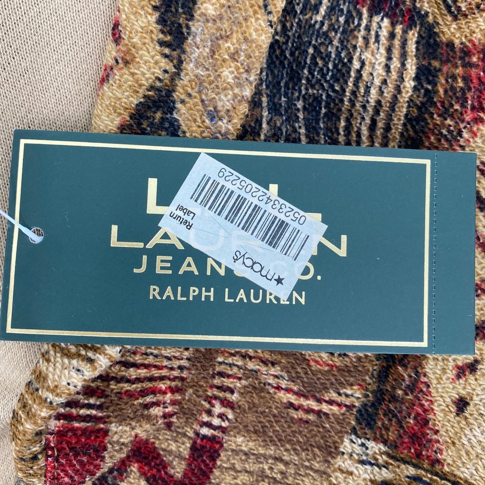 LRL Lauren Jeans Co. Ralph Lauren Womens Med Multi Aztec Southwestern Jacket NWT - Picture 11 of 11